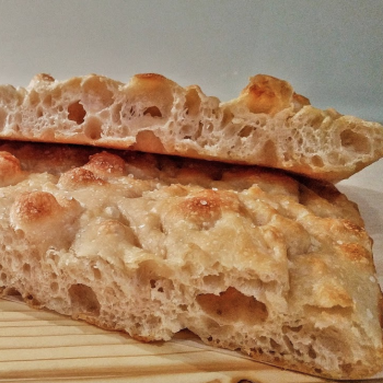 Ambarabà Focaccia first slice