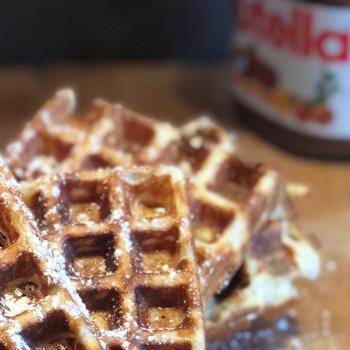 Covidus  Gaufre au levain sans beurre  first slice