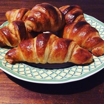 Fuffi  Croissants con il lievito madre. first slice