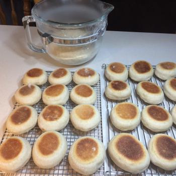 Iris  Sourdough English Muffins second overview